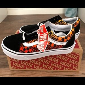 Vans Old Skool Flame Logo
